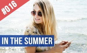 practice English in summer