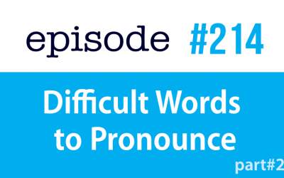 #214 Difficult Words to Pronounce in English part2