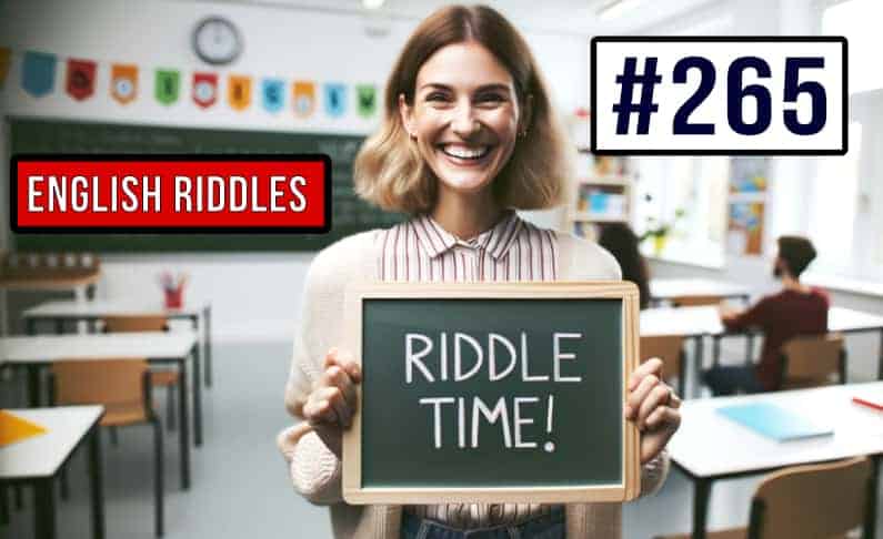 #265 English Riddles: Listen, Laugh, Learn.