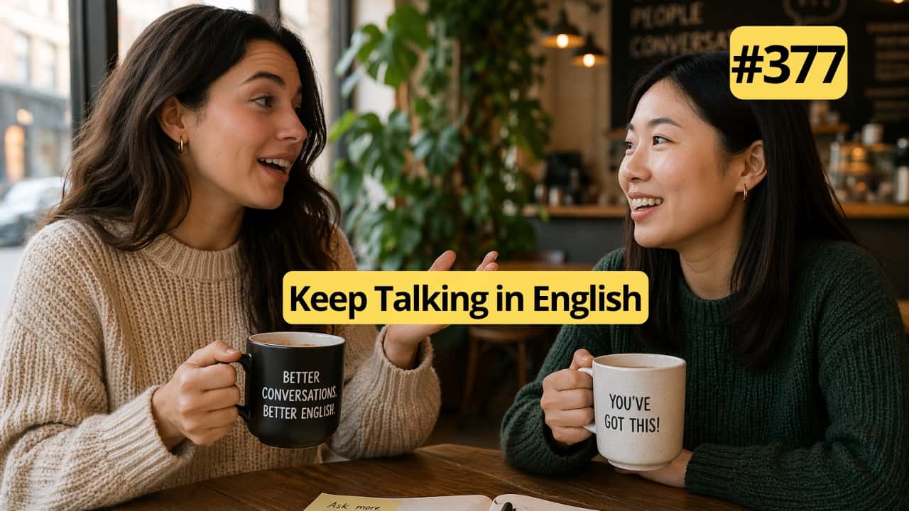 How to Keep Talking in English