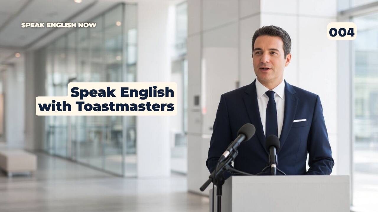 004 Speak English with Toastmasters