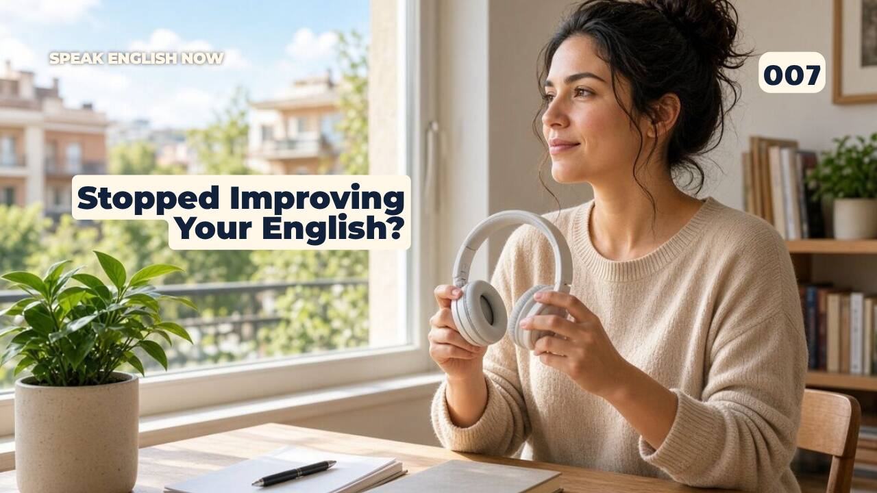007 Stopped Improving Your English?