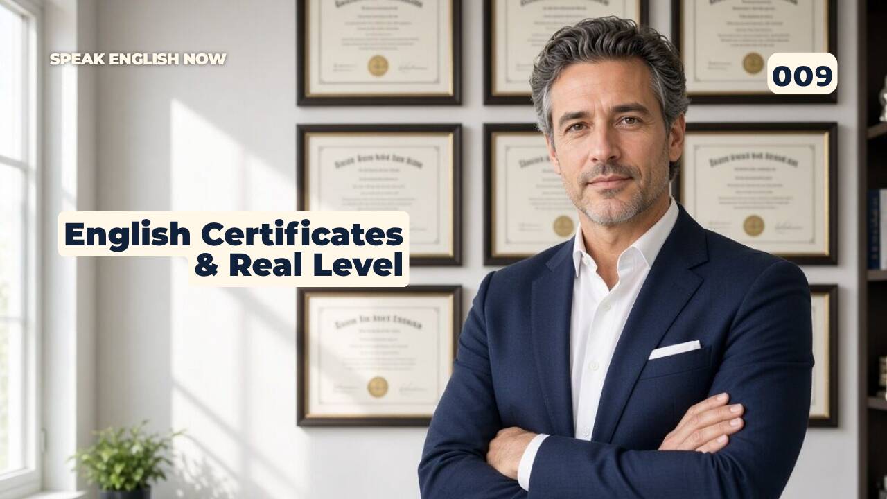 009 English Certificates & Real Level