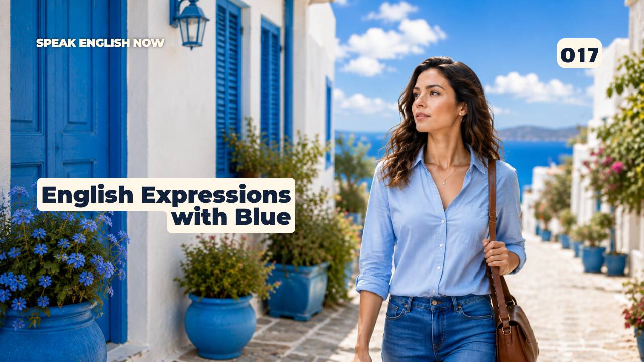 017 English Expressions with Blue