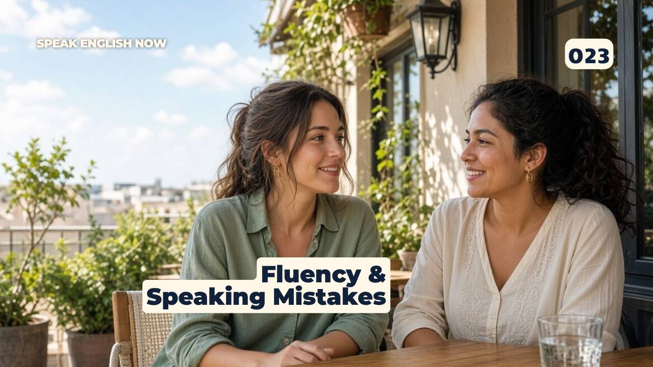 023 Fluency and Speaking Mistakes