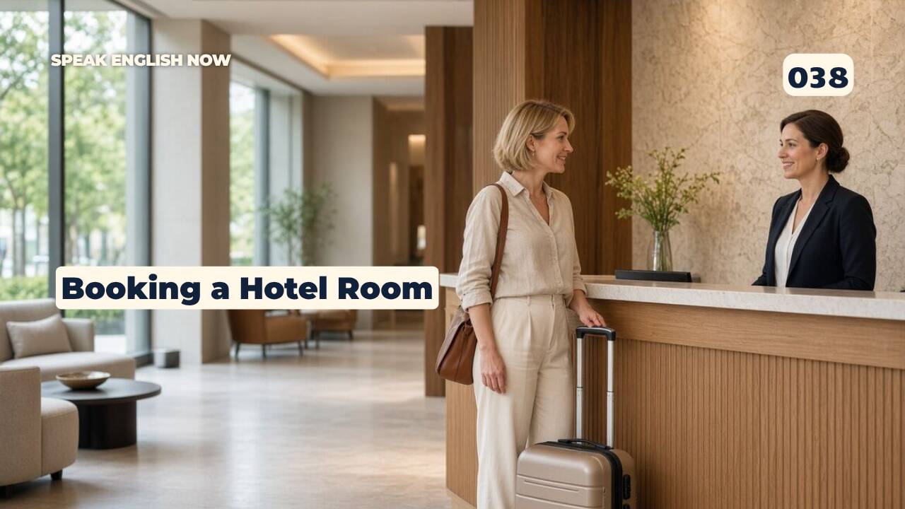038 Booking a Hotel Room