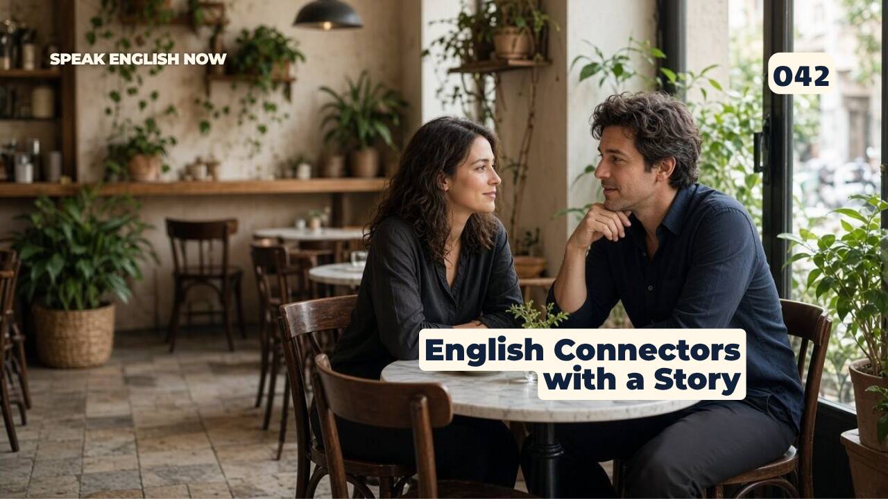 042 English Connectors with a Story