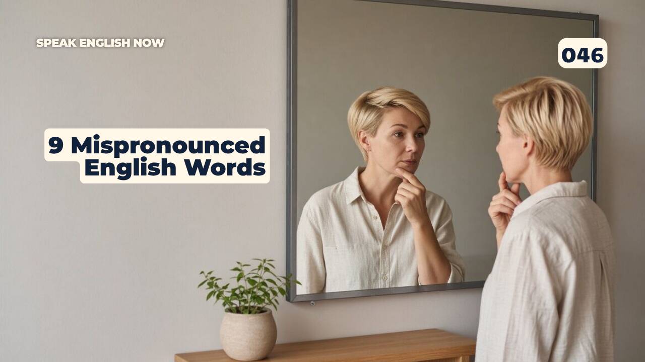 046 9 Mispronounced English Words