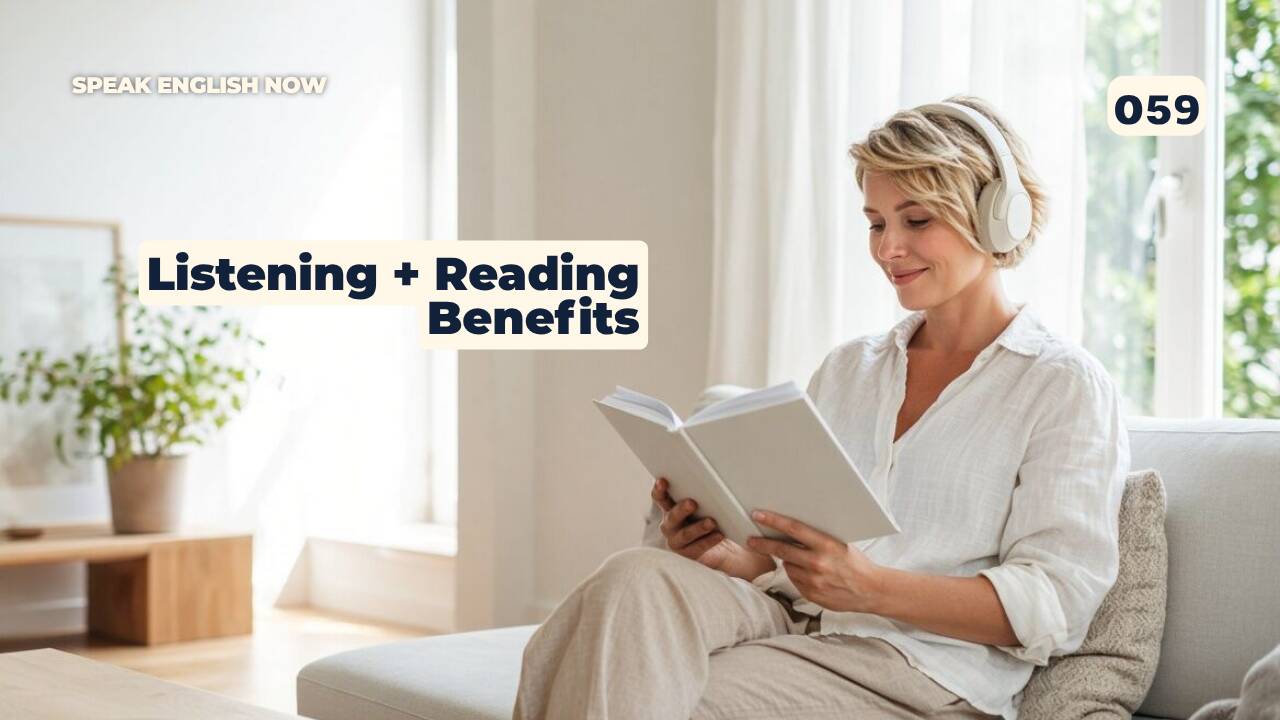 059 Listening + Reading Benefits