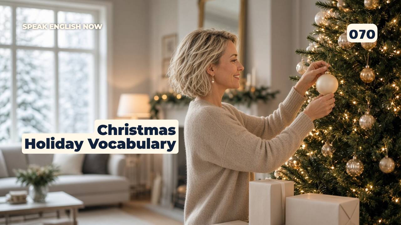 070 Christmas Holiday Vocabulary