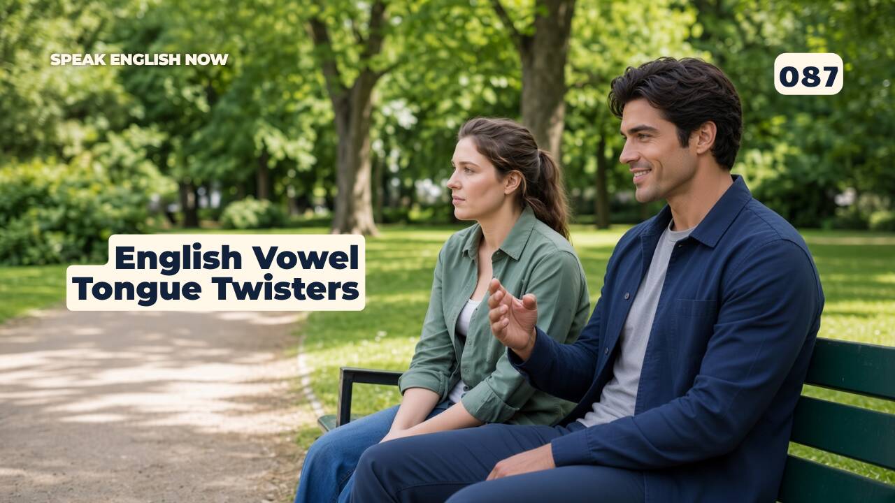 087 English Vowel Tongue Twisters