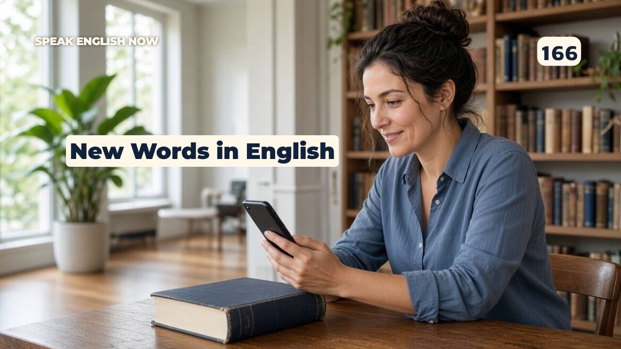 166 New Words in English