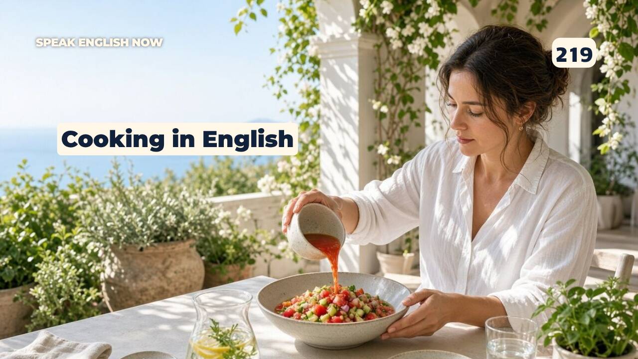 219 Cooking in English