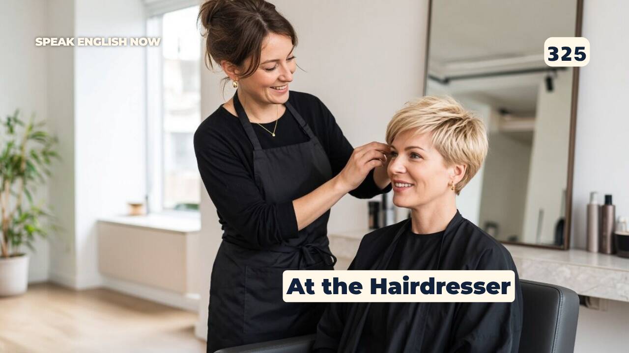 325 At the Hairdresser