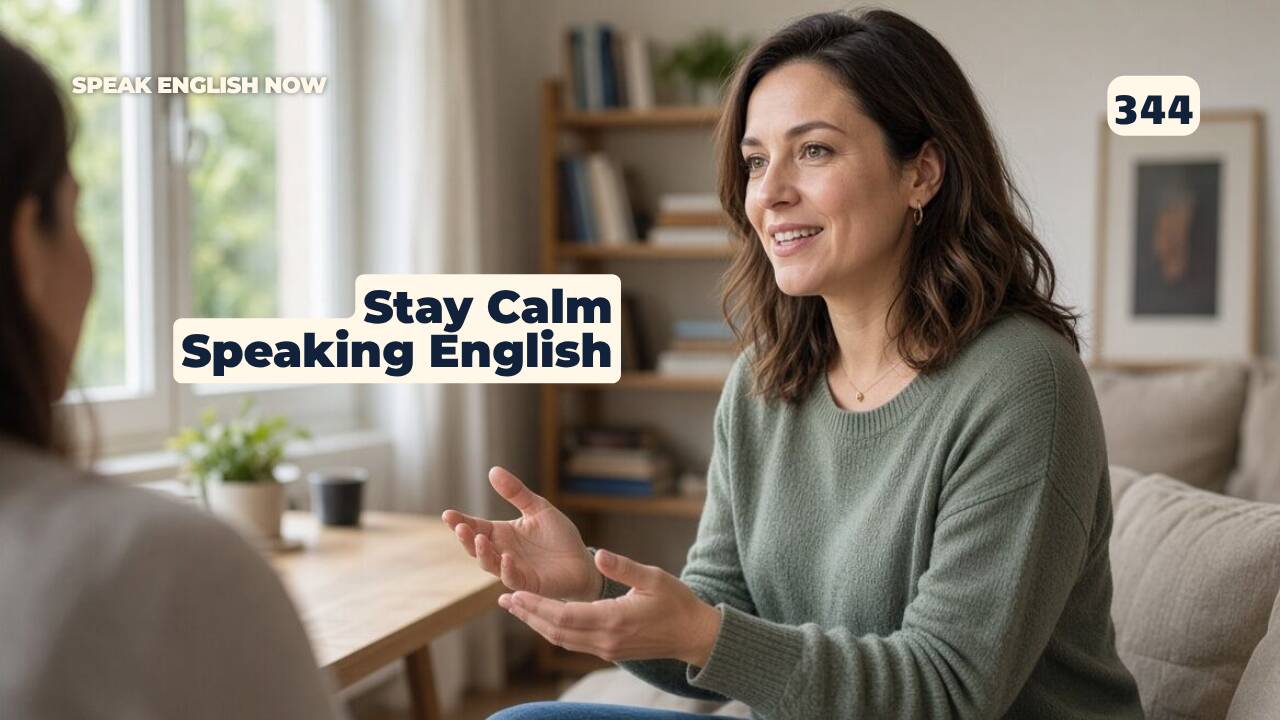 344 Stay Calm Speaking English