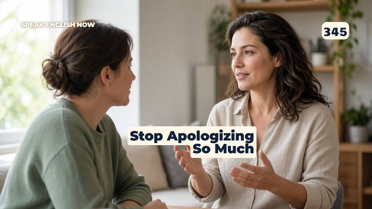 345 Stop Apologizing So Much