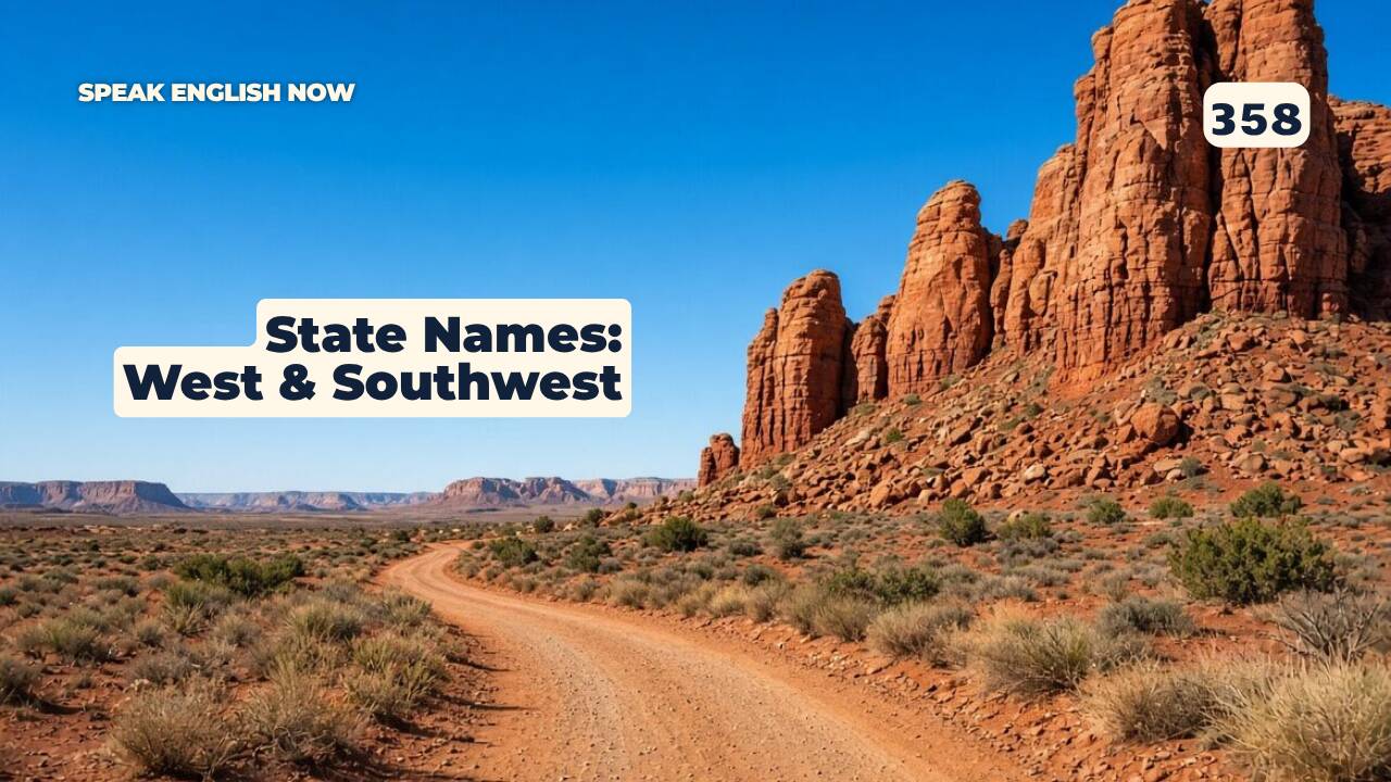 358 State Names: West & Southwest