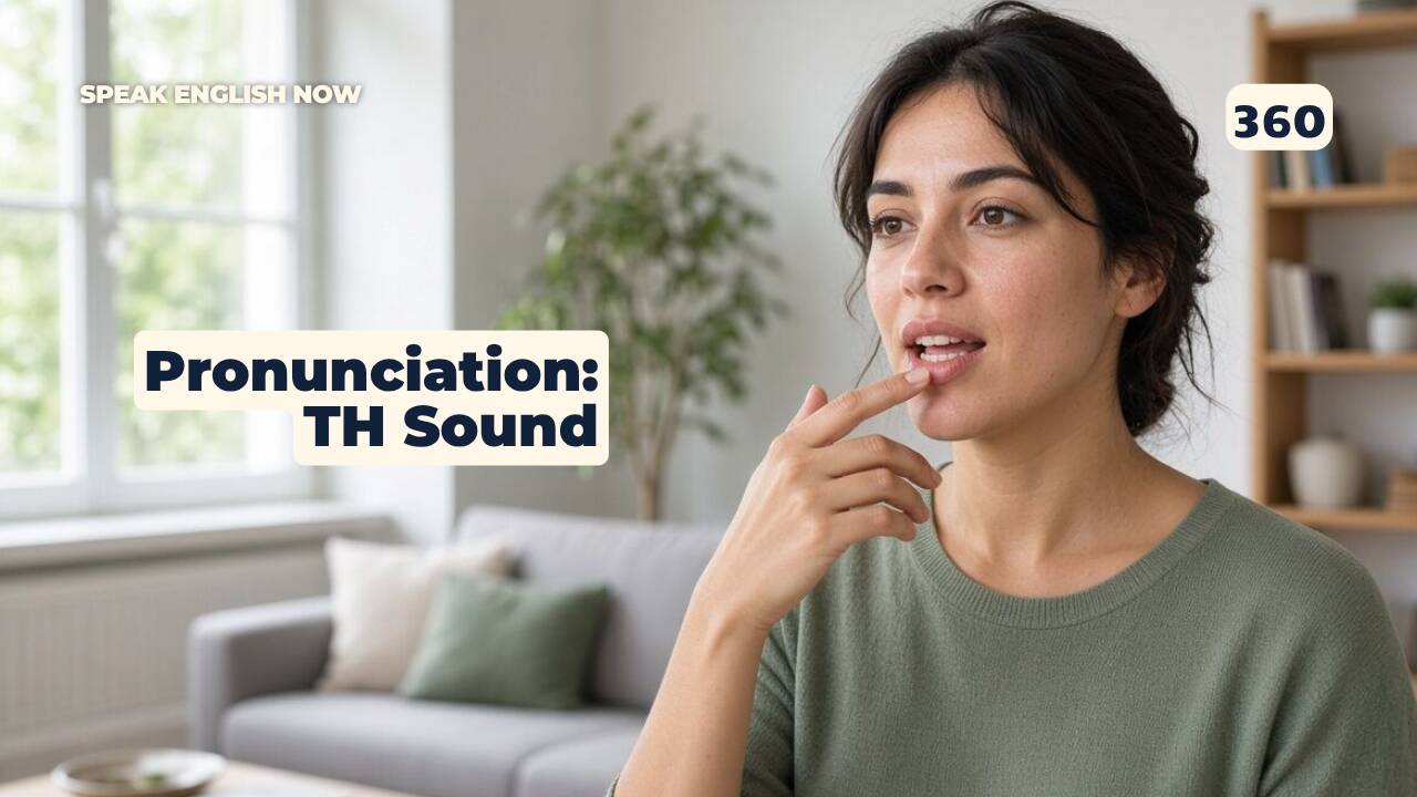 360 Pronunciation: TH Sound
