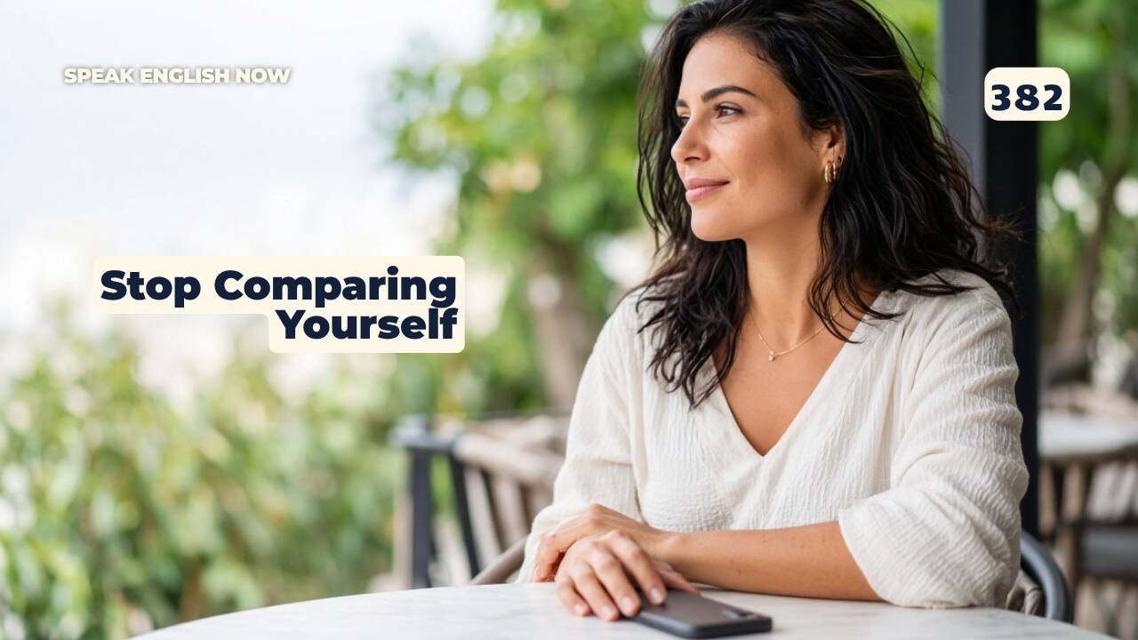 #382 – Stop Comparing Yourself When Learning English