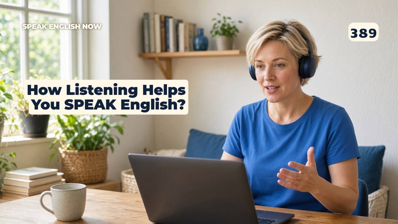 How Listening Helps you Speak English
