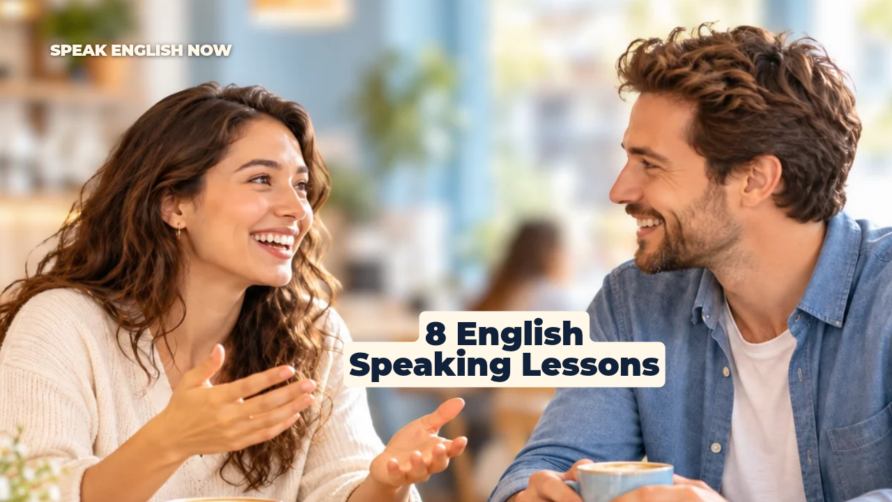 8 English Speaking Lessons 8 English Speaking Lessons